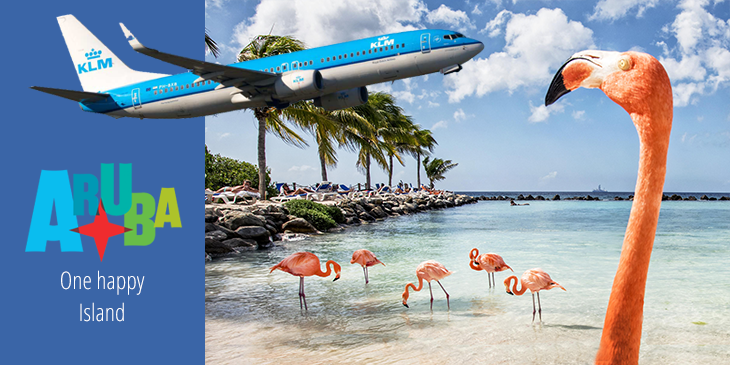 Аруба без виз вместе с авиакомпанией KLM